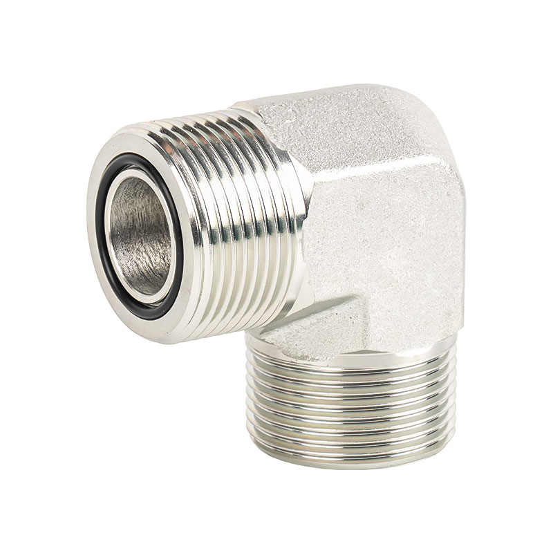 1F9 90 ° Siku ORFS Fitting O-ring jantan